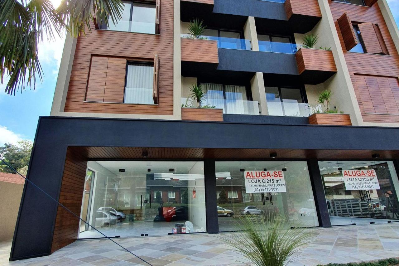 Apto Luxo 800M R. Coberta | 2 Suites | Mobiliado Gramado Bagian luar foto