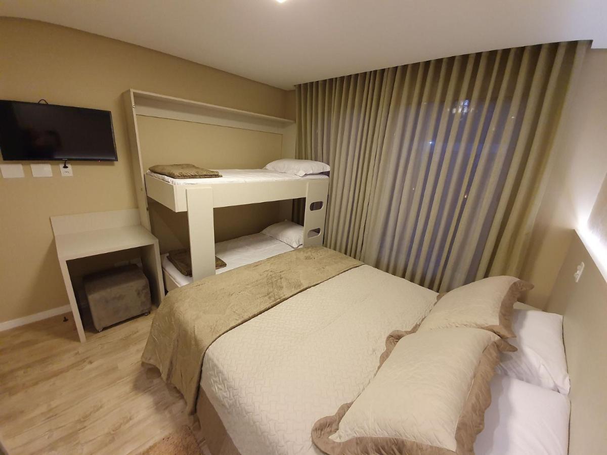 Apto Luxo 800M R. Coberta | 2 Suites | Mobiliado Gramado Bagian luar foto