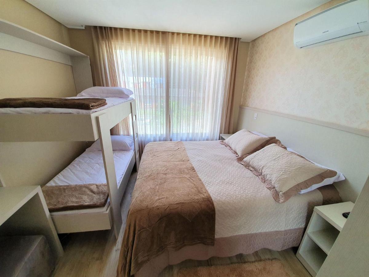 Apto Luxo 800M R. Coberta | 2 Suites | Mobiliado Gramado Bagian luar foto