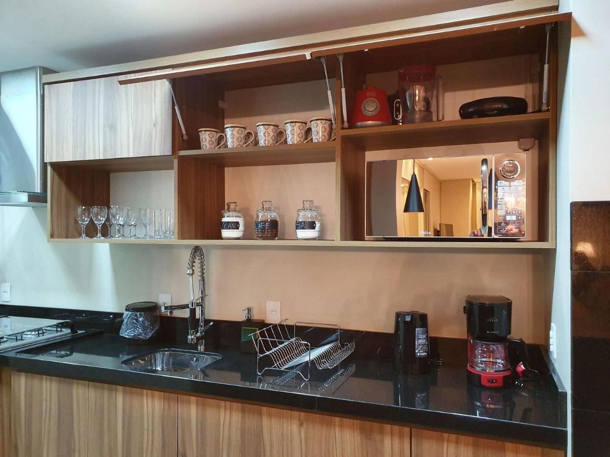 Apto Luxo 800M R. Coberta | 2 Suites | Mobiliado Gramado Bagian luar foto