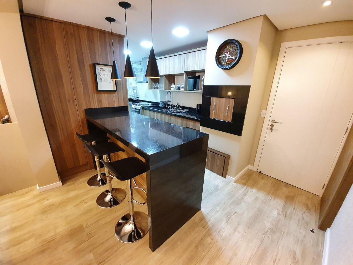 Apto Luxo 800M R. Coberta | 2 Suites | Mobiliado Gramado Bagian luar foto