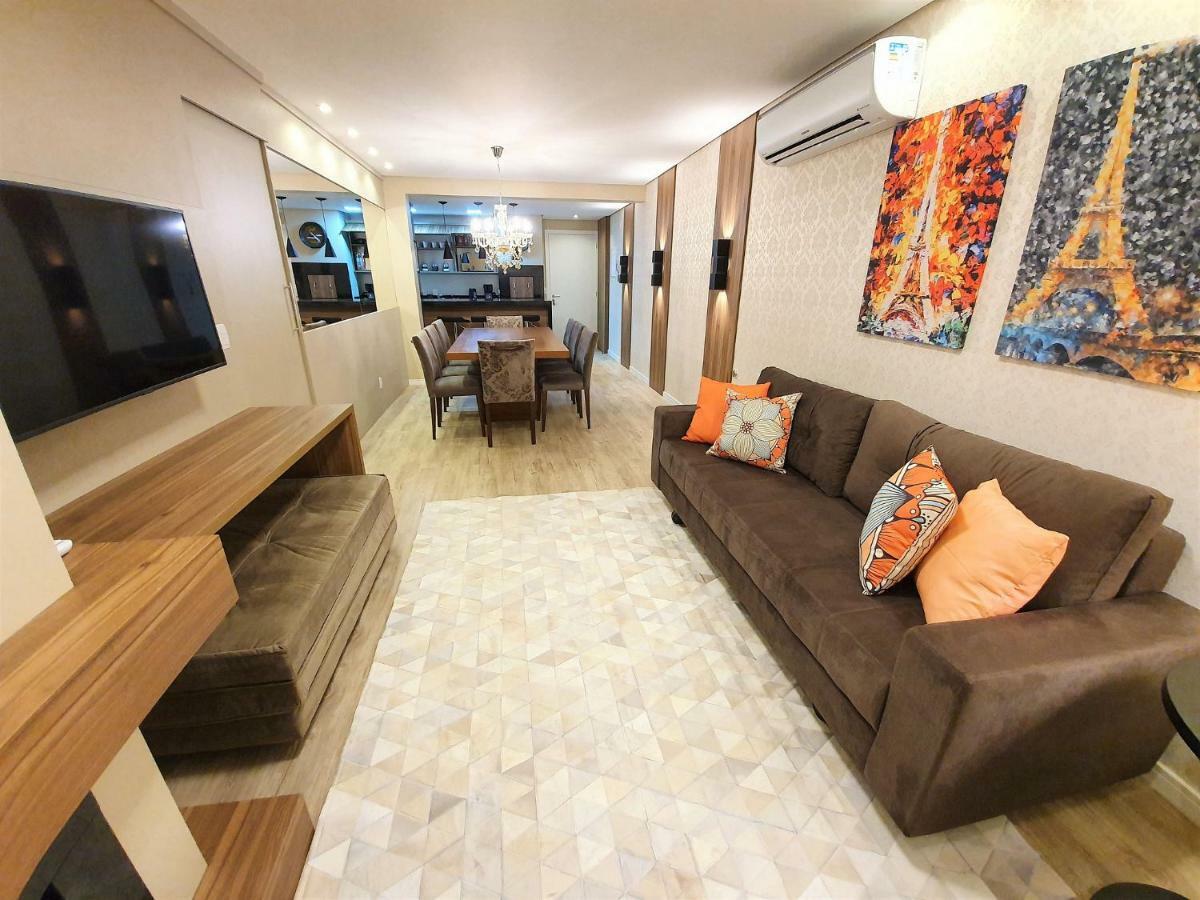 Apto Luxo 800M R. Coberta | 2 Suites | Mobiliado Gramado Bagian luar foto