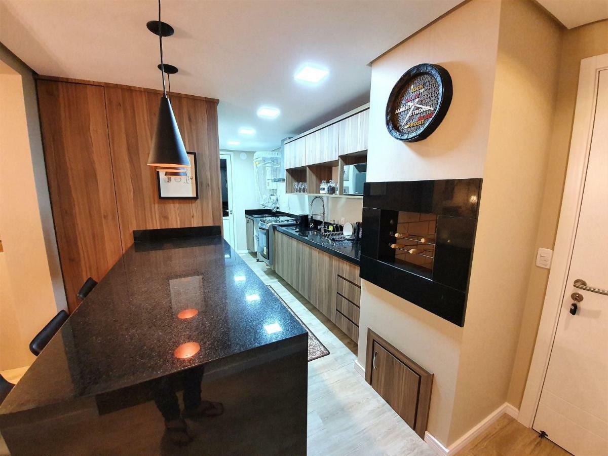 Apto Luxo 800M R. Coberta | 2 Suites | Mobiliado Gramado Bagian luar foto
